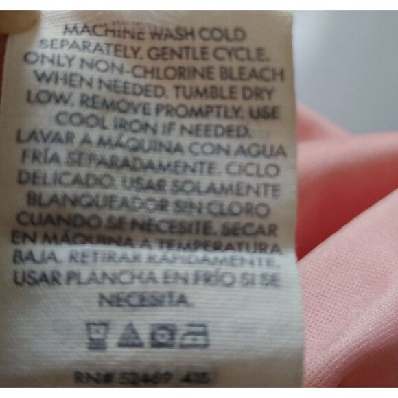 Y2k Womens Empire Cottage Fairy Asymmetrical Mid Dress Pink M - Picture 14 of 16